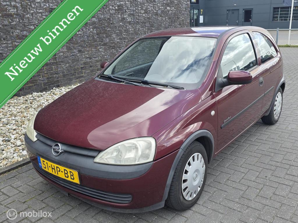 Opel Corsa 1.4-16V Rhythm - Automaat - Nieuwe apk!, Auto's, 450 kg, 4 cilinders, 1389 cc, Origineel Nederlands