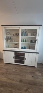 Z.G.A.N. buffetkast Lagune - Zo goed als nieuw, Glas, Ophalen of Verzenden, Zo goed als nieuw, Modern Landelijk
