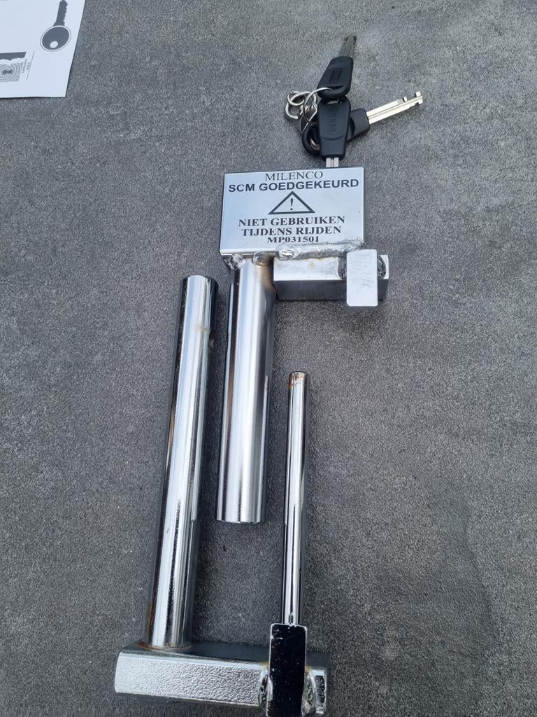 Milenco Compact SCM goedgekeurd disselslot, Ophalen of Verzenden