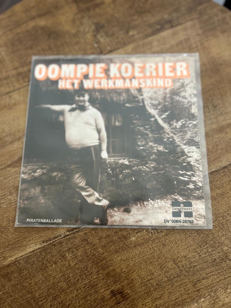 Oompie Koerier-Het Werkmanskind, 10 inch, Single, Ophalen of Verzenden, Zo goed als nieuw