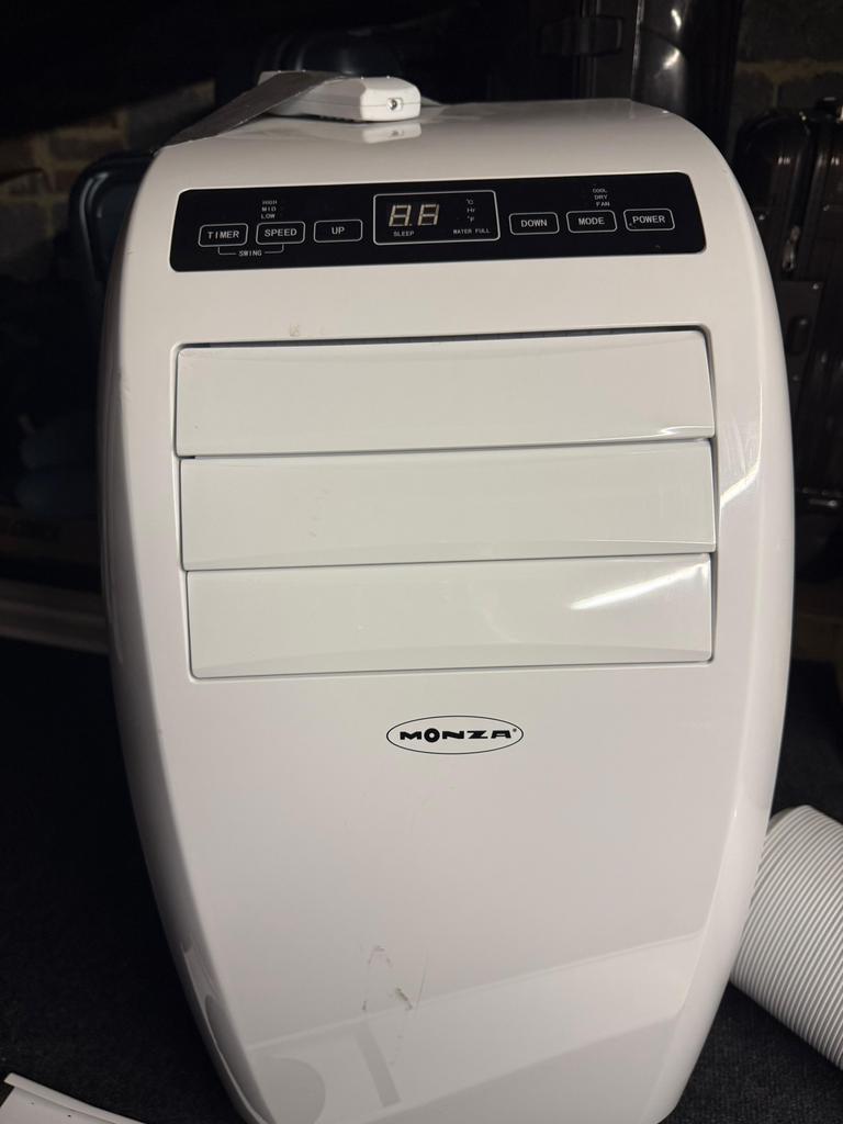 Mobiele airco Monza 12000 BTU - 2 jaar oud, Witgoed en Apparatuur, Airco's, Ophalen, Minder dan 60 m³, 3 snelheden of meer, Zo goed als nieuw