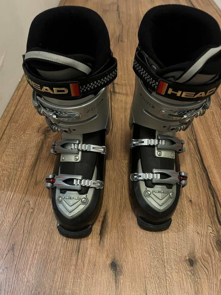 Head skischoenen grijs/rood, maat 41, Sport en Fitness, Skiën en Langlaufen, Gebruikt, Schoenen, Ophalen of Verzenden, Skiën