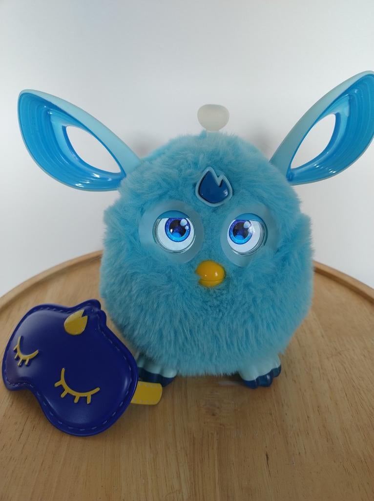 Furby connect blauw, Kinderen en Baby's, Speelgoed | Knuffels en Pluche, Ophalen of Verzenden, Zo goed als nieuw, Overige typen