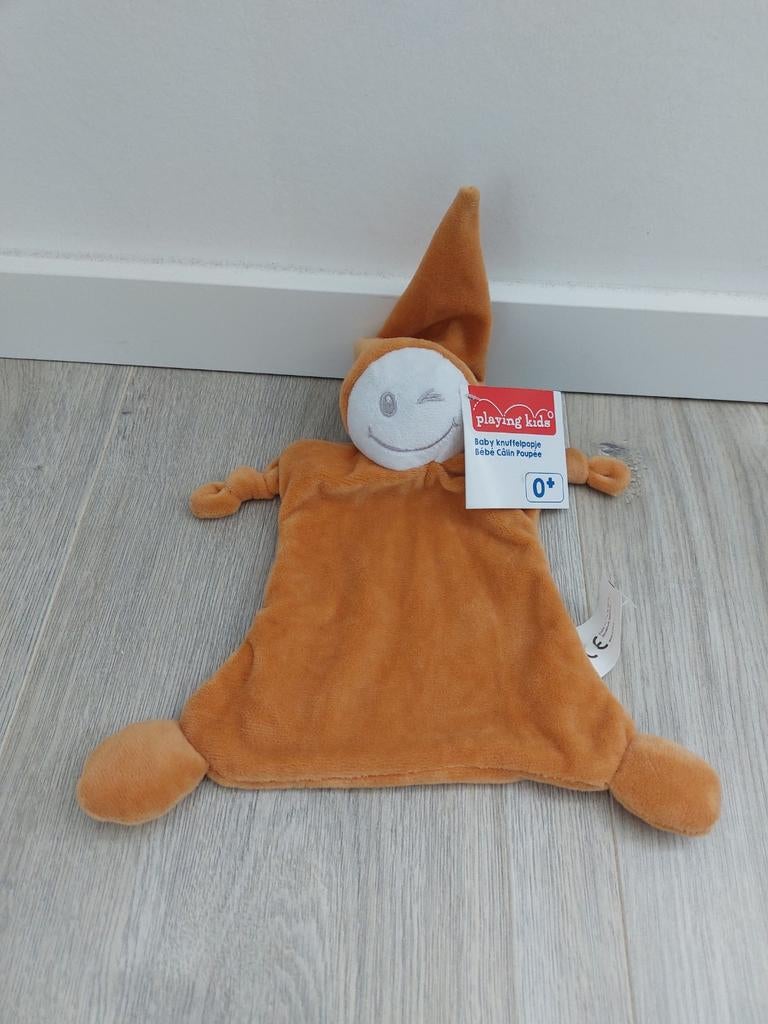 Nieuw! Knuffel knuffeldoekje playing kids spook pop K9498, Ophalen of Verzenden, Zo goed als nieuw, Overige typen