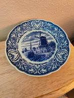 Prachtig Delftsblauw wandbord met afbeelding van een molen, Antiek en Kunst, Verzenden
