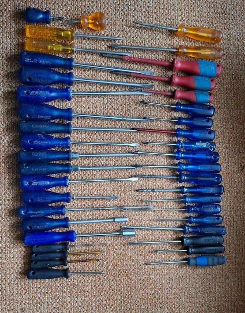 41 Gedore Schroevendraaiers, Ophalen of Verzenden, Gebruikt