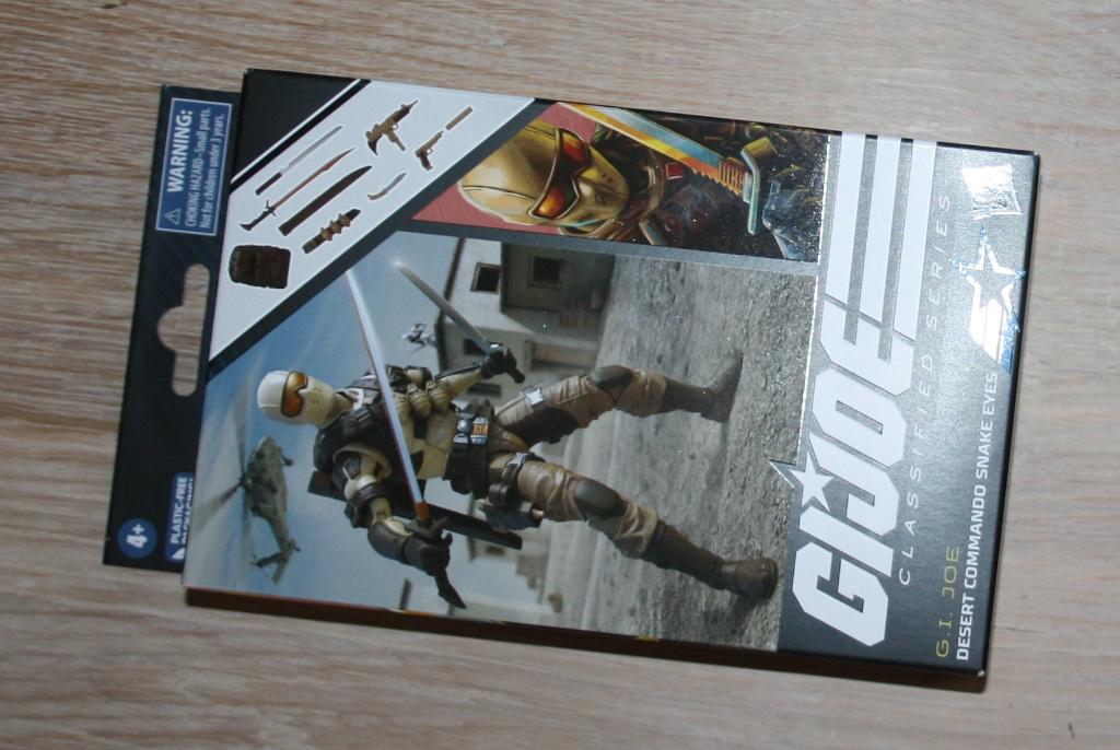 Gi Joe Classified Desert Commando Snake Eyes, Ophalen of Verzenden, Nieuw
