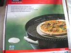 weber pizza steen en bakplaat slechts een keer gebruikt, Ophalen of Verzenden, Zo goed als nieuw