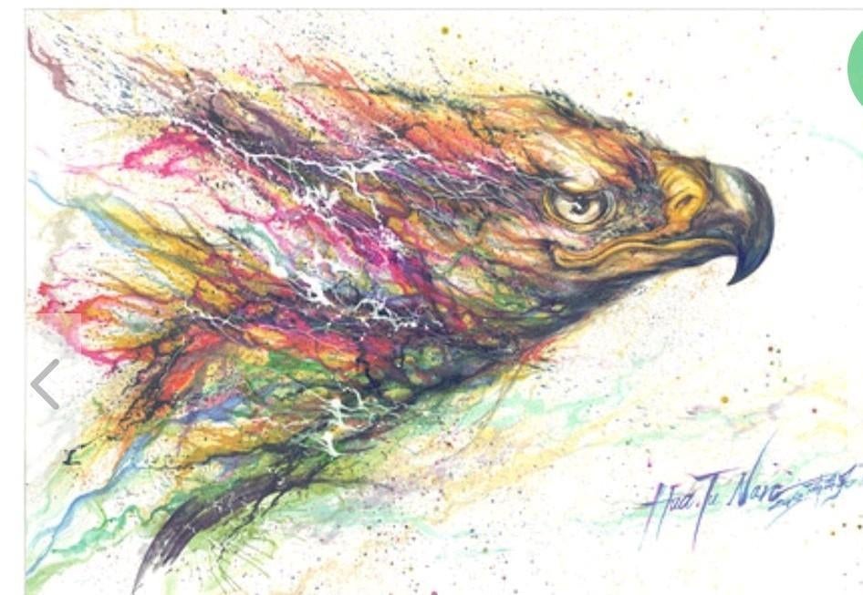 IKEA HUA TUNAN ADELAAR LIMETED EDITIE  2015 ART EVENT EXCL, Verzenden, Deurposter of groter, Rechthoekig Liggend, Zo goed als nieuw