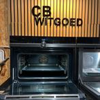 Siemens IQ700 blacksteel studioline set oven en magnetron, Refurbished, Oven met grill, Inbouw, 45 tot 60 cm