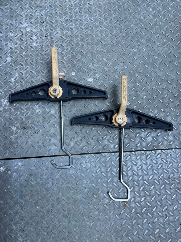 Rhino Safe Clamp ladderklemmen (2 stuks), Ophalen, Gebruikt