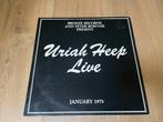 Uriah Heep live january 1973 2lp album, Ophalen of Verzenden, Zo goed als nieuw, 12 inch, Progressive