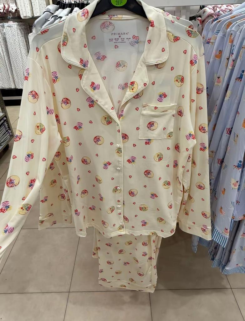 Primark pyjama, Kleding | Dames, Pyjama's, Ophalen of Verzenden, Zo goed als nieuw, Maat 38/40 (M)