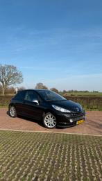 Peugeot 207 1.6 16V Turbo Le Mans 3DRS 2009, Auto's, Voorwielaandrijving, Zwart, 4 cilinders, 4 stoelen