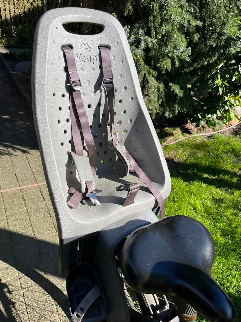 Yepp fietsstoeltje achter, Ophalen, Gebruikt, 9 t/m 18 kg, Achterzitje