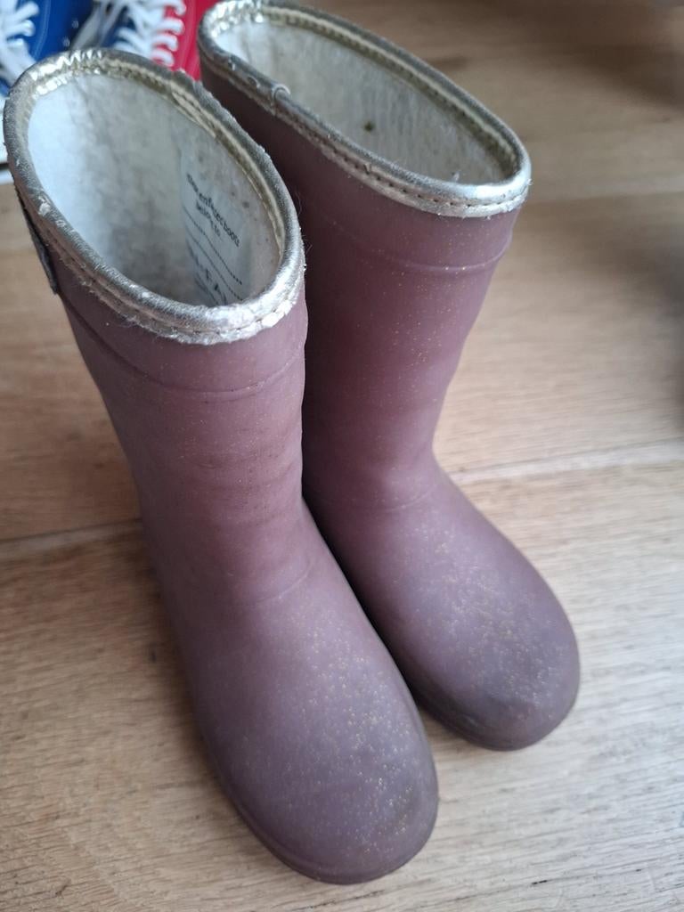 EnFant regenlaarzen maat 32 wol gevoerd, Kinderen en Baby's, Gebruikt, Ophalen of Verzenden, Laarzen, EnFant