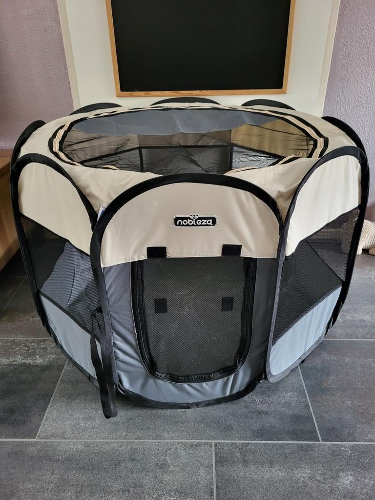 Nobleza puppyren met deur, Dieren en Toebehoren, Ophalen, Zo goed als nieuw, 110 cm of meer