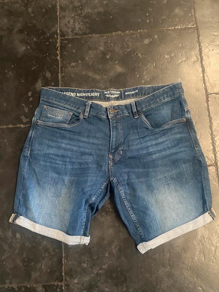 Pme legend Nightflight Korte spijkerbroek broek jeans W38, Kleding | Heren, Spijkerbroeken en Jeans, Zo goed als nieuw, W36 - W38 (confectie 52/54)