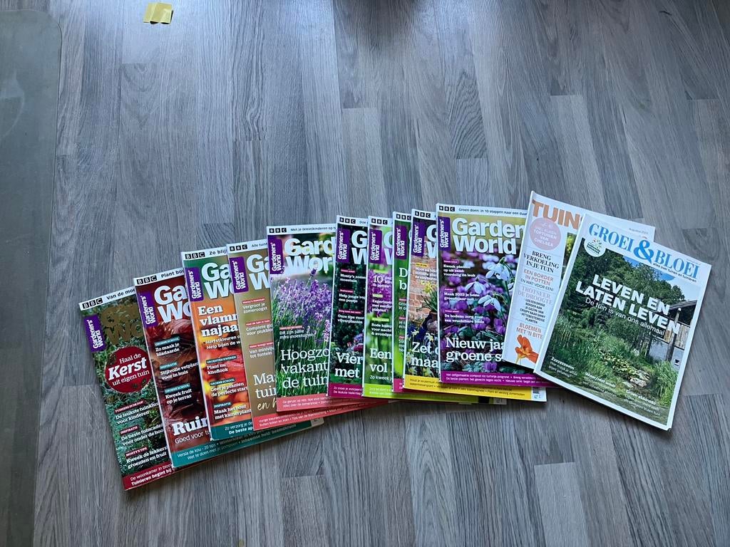Stapel tuin tijdschriften Gardener koopje, Ophalen of Verzenden, Zo goed als nieuw