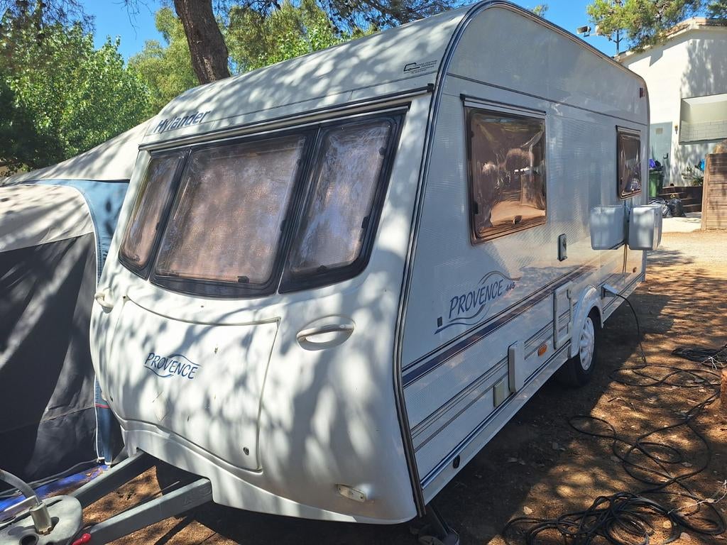 Hylander 445 Provence IN NOORD SPANJE, Vast bed, Luifel, 750 - 1000 kg, Particulier