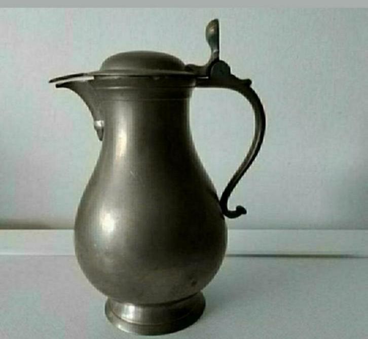 TIN,Buikkan,Amsterdam,Klepkan,,Loch Tollenaar,Zwolle,Tin, Antiek en Kunst, Antiek | Tin, Ophalen of Verzenden