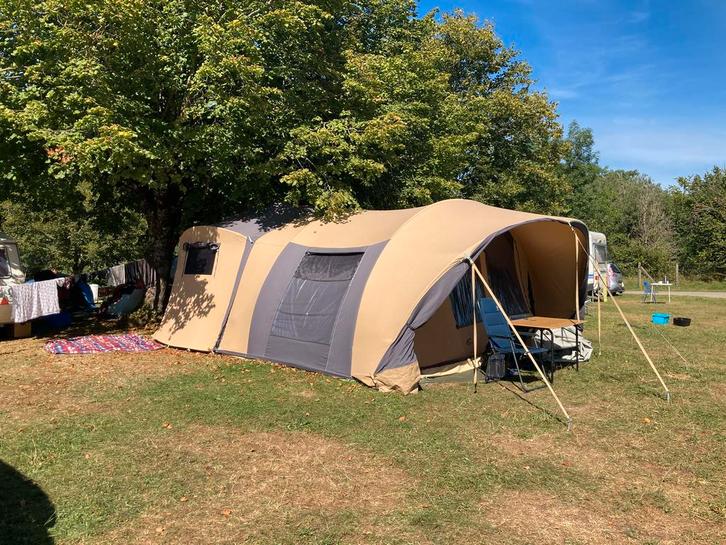 Cabanon Mercury EPS Deluxe (BOVAG gekeurd eind 2025), Caravans en Kamperen, Vouwwagens, Cabanon, meer dan 6, Beige, Aanwezig, Ophalen