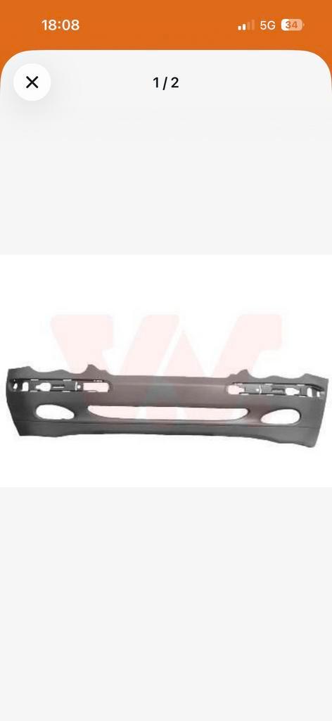 Nieuwe voorbumper Mercedes C-Klasse W203 / S203 – VAN WEZEL, Auto-onderdelen, Ophanging en Onderstel, Mercedes-Benz, Ophalen of Verzenden