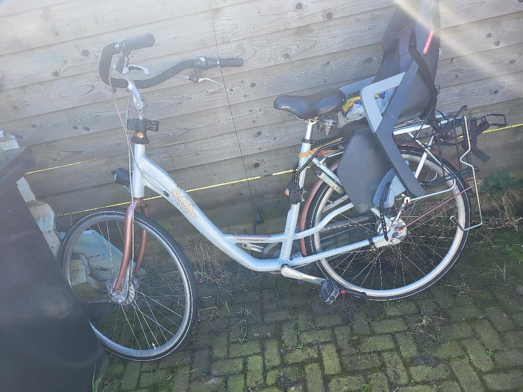 Damesfiets, Fietsen en Brommers, Fietsen | Dames | Damesfietsen, Ophalen, Gebruikt, Overige merken