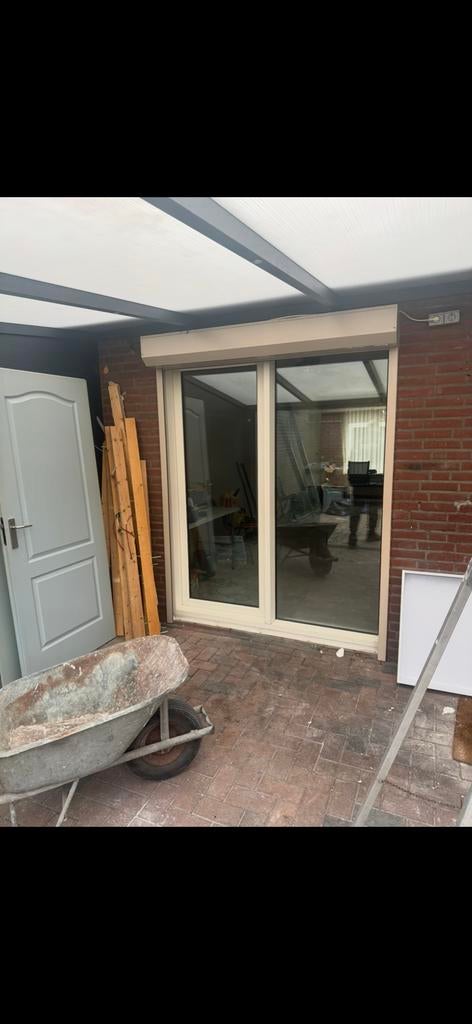 Kunstof kozijn Deur & schuif deur, Doe-het-zelf en Verbouw, Kozijnen en Schuifpuien, 75 tot 150 cm, Kunststof, Deurkozijn, Ophalen of Verzenden