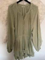 Groene jumpuit, Kleding | Dames, Ophalen of Verzenden, Zo goed als nieuw, Maat 42/44 (L), Groen