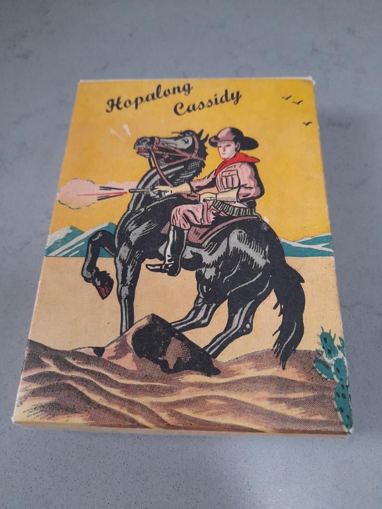 Vintage Hopalong Cassidy Metro klappertjespistool, Ophalen of Verzenden