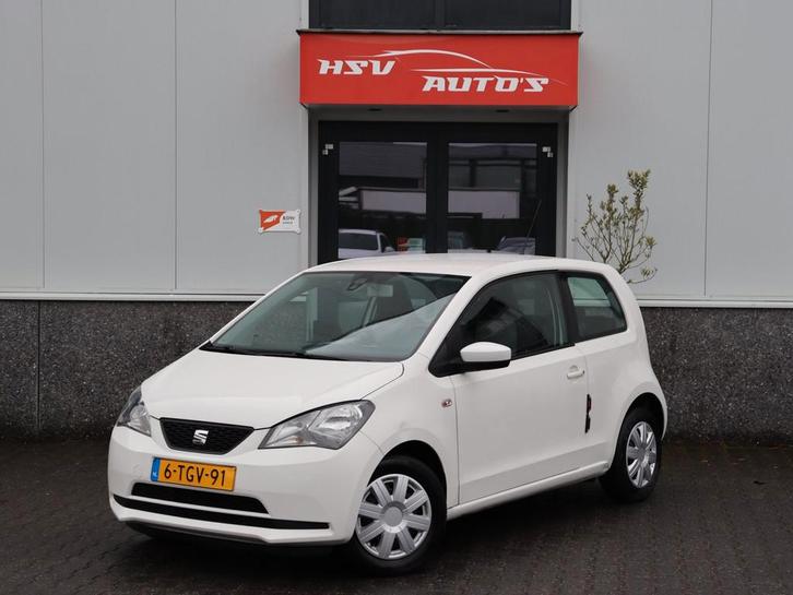 Seat Mii 1.0 Style EcoFuel airco *apk 12-2026*, Auto's, Seat, Bedrijf, Te koop, Mii, ABS, Airbags, Airconditioning, Centrale vergrendeling