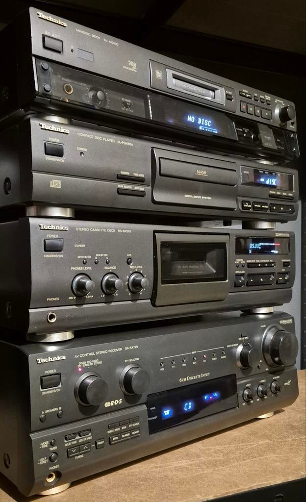 Technics Stereoset Stereotoren ClassH+, Overige merken, Losse componenten, Ophalen of Verzenden, Tuner of Radio