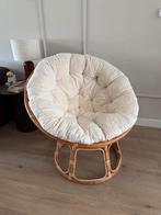 Xenos Papasan stoel - Rotan loungestoel met kussen, Ophalen, Overige kleuren, Riet of Rotan, Zo goed als nieuw