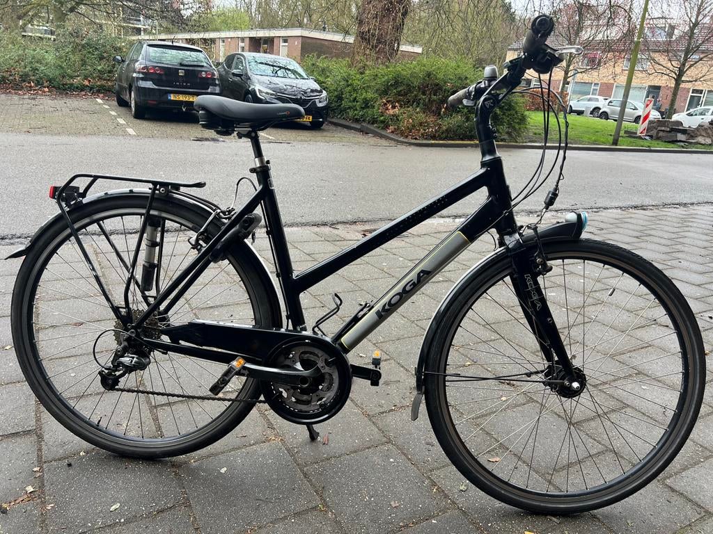 Mooie Koga dames fiets, 53 tot 56 cm, Ophalen of Verzenden, Meer dan 20 versnellingen, Koga Miyata