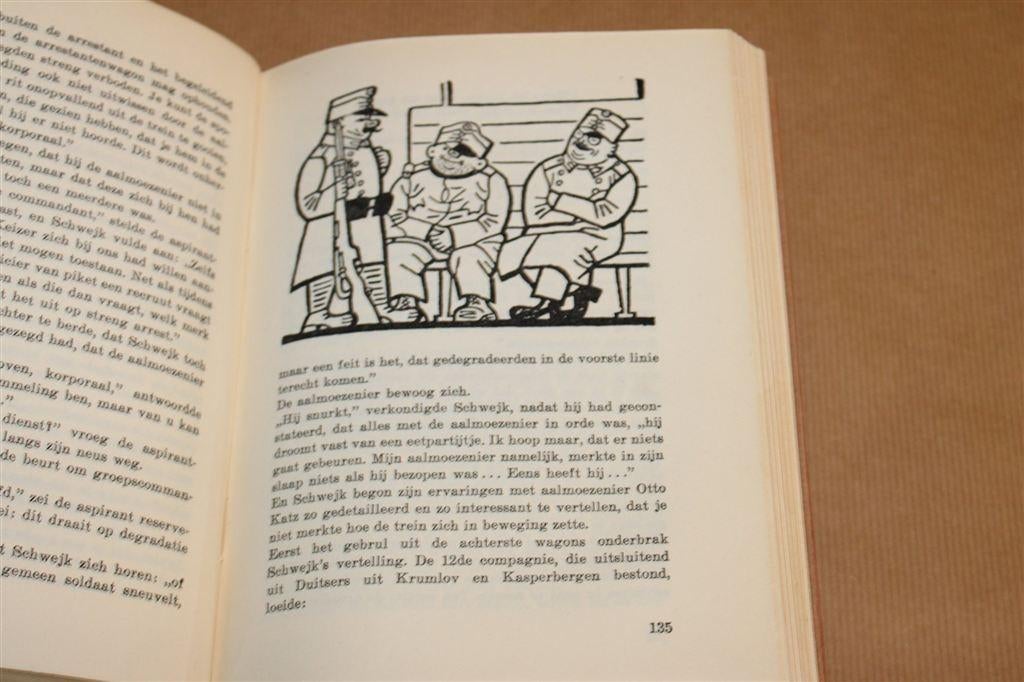 De Brave Soldaat Schwejk 2 — Hasek, Pegasus 1955 1e druk, Boeken, Ophalen of Verzenden, Gelezen