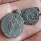 Bodemvondst Friesland: Twee Loodjes met Vrouw en Vogel, Verzenden, Overige landen