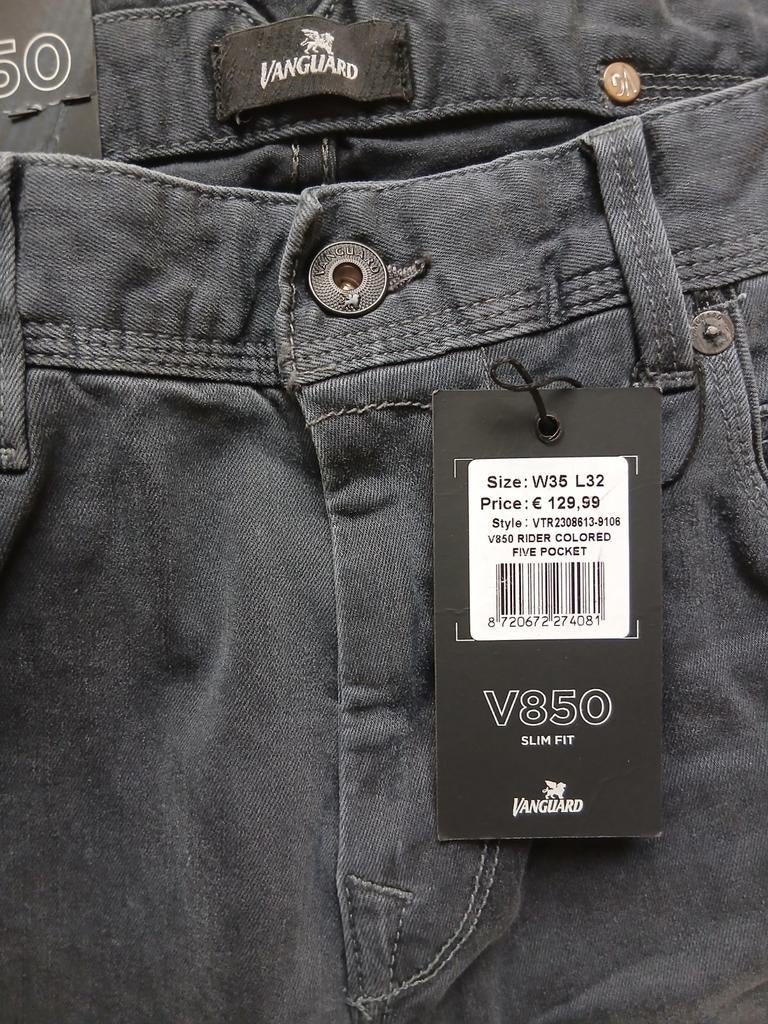 Vanguard V850 slimfit jeans maat W35 L32, Kleding | Heren, Spijkerbroeken en Jeans, Ophalen of Verzenden, Nieuw, W33 - W34 (confectie 48/50)