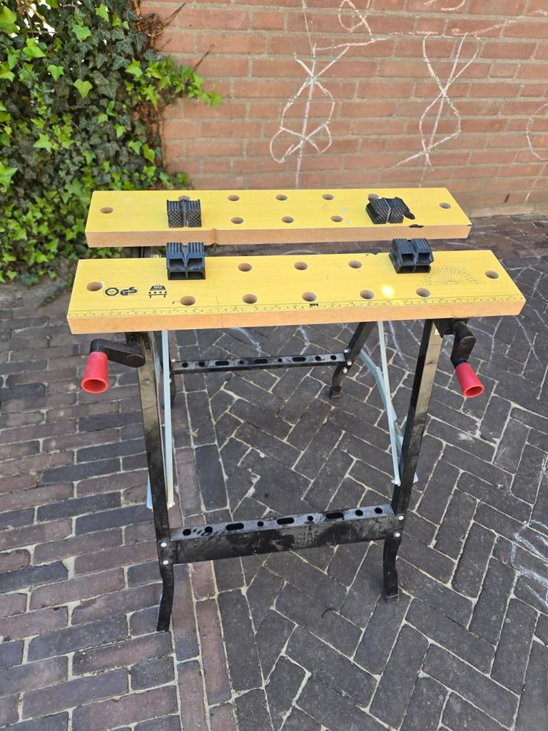 Parkside Werkbank - Gebruikt, Ophalen, Gebruikt, 70 tot 120 cm, Bankschroef