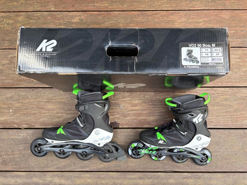 K2 VO2 90 Boa M Inline Skates - Maat 44.5, Ophalen, K2, Heren, Zo goed als nieuw