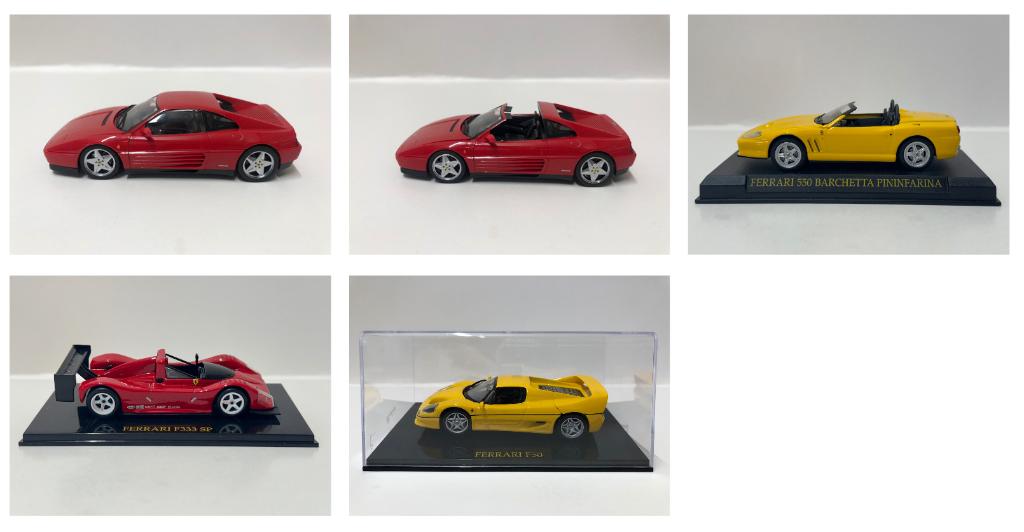 Modelauto’s Ferrari, 1:43, Ophalen of Verzenden, Zo goed als nieuw, Auto, Overige merken