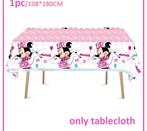 Minnie Mouse Feestartikelen Set - Borden, Bekers, Tafelkleed, Ophalen, Nieuw, Feestartikel, Verjaardag