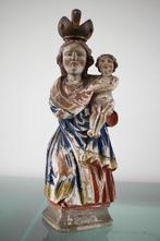 madonnabeeldje hout, Antiek en Kunst, Ophalen