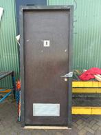 Deur met kozijn ( 547 ), Ophalen, Gebruikt, 120 cm of meer, Binnendeur