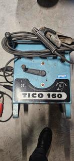 Tico 160 Lasapparaat compleet electroden, Ophalen, Zo goed als nieuw, 150 tot 250 ampère, Elektroden