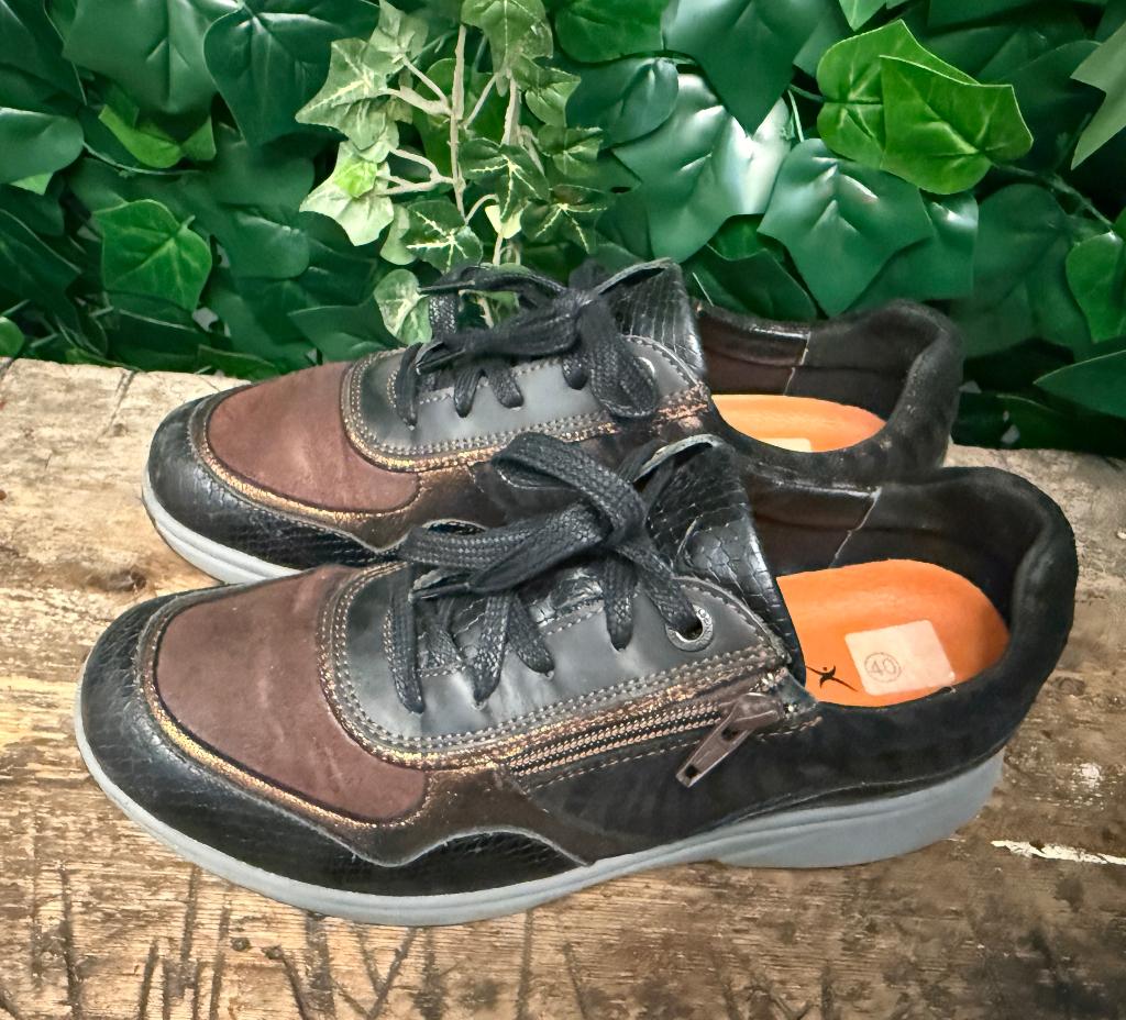 Bijna Nieuwe sneakers van Xsensible maat 40 (wijdte HX), Bruin, Nieuw, Ophalen of Verzenden, Sneakers of Gympen
