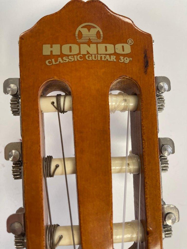 Hondo Klassieke akoestische gitaar Model DDC-39/HA incl. tas, Klassieke of Spaanse gitaar, Gebruikt, Ophalen of Verzenden, Hondo