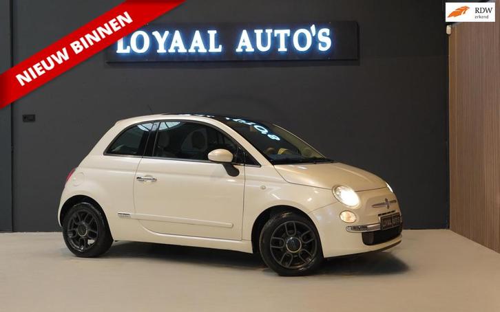 Fiat 500 1.2 Lounge | AUT | PARELMOER | AIRCO | PANO | ELEK., Auto's, Fiat, Bedrijf, Te koop, ABS, Airbags, Airconditioning, Centrale vergrendeling