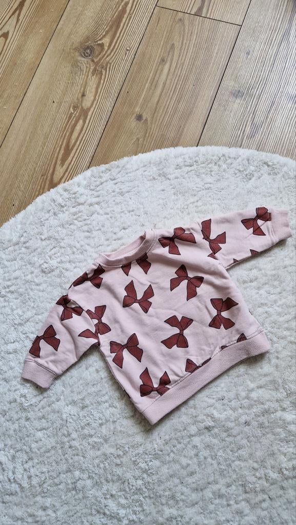 Zeeman trui met strikjes, maat 68, zgan, Zeeman, Ophalen of Verzenden, Zo goed als nieuw, Truitje of Vestje