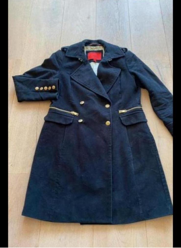 Mango jas M blauw, Kleding | Dames, Ophalen of Verzenden, Zo goed als nieuw, Maat 38/40 (M), Blauw
